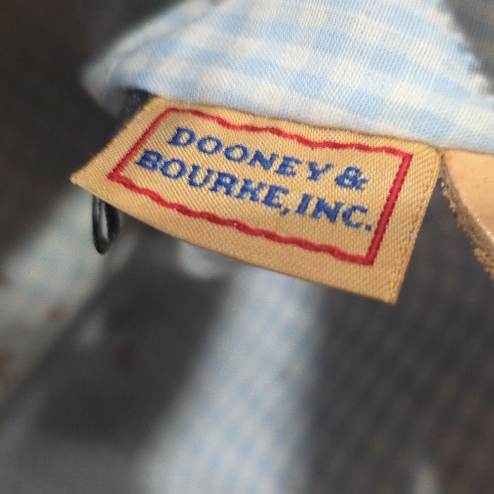 Vintage Dooney & Bourke x Lindsay Lohan White Y2K Shoulder Charm Bag Rare! - Picture 16 of 16